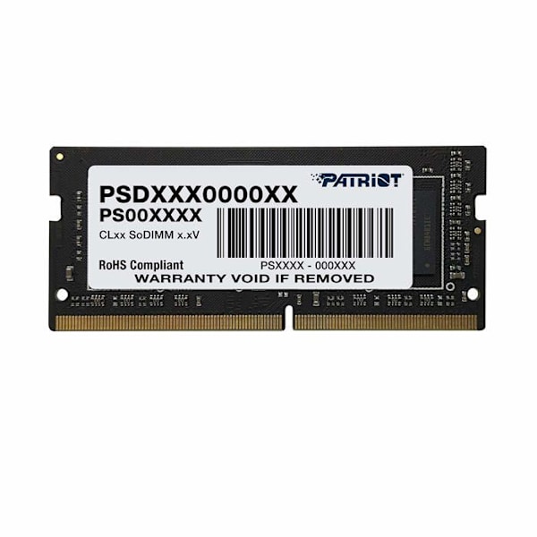 Patriot Memory Signature 8 Gt 1 x 8 Gt DDR4 3200 MHz muistimoduuli - PSD48G320081S