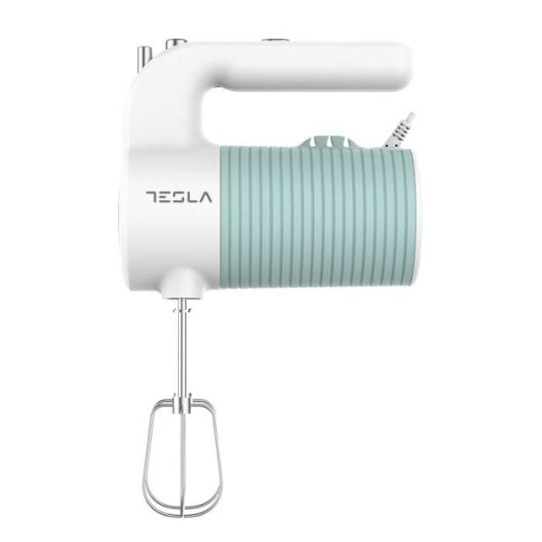 TESLA - MX510BWS - Elektrisk mixer - 5 hastigheder - Ergonomisk håndtag - Effekt 350W - Blå og hvid