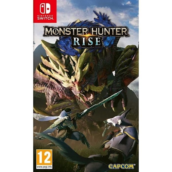 Nintendo Monster Hunter Rise - Nintendo Switch -peli - Perus - 2-4 pelaajaa - Capcom