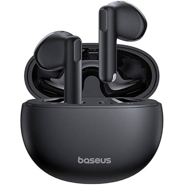 TWS earbuds - BASEUS - Bowie E12 - Sort - In-ear - Svedresistent Sort
