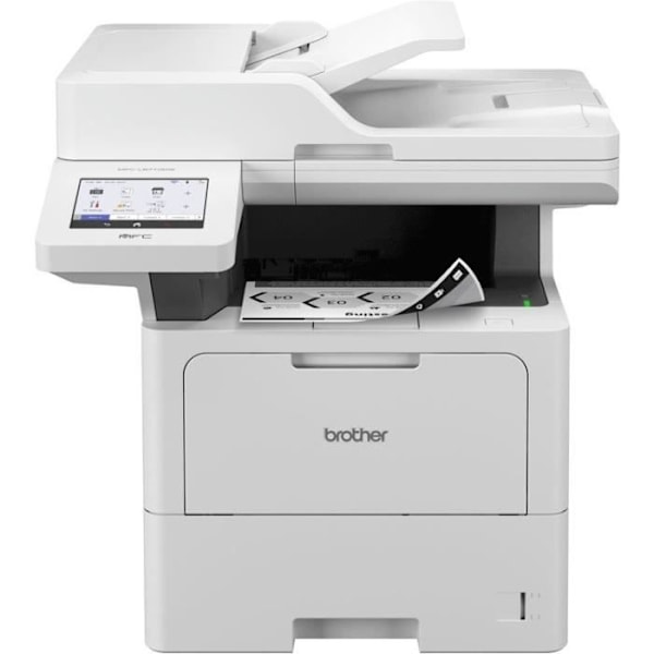 4 in 1 yksivärinen monitoimitulostin - BROTHER - MFCL6710DW - Verkko/Wifi - 50 sivua minuutissa - Kaksipuolinen Valkoinen