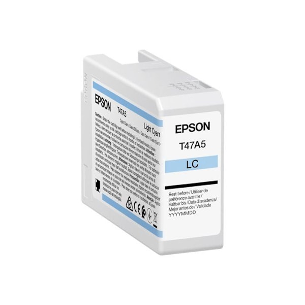 EPSON Singlepack Light Cyan T47A5 UltraC -muste - 1 kpl pakkaus