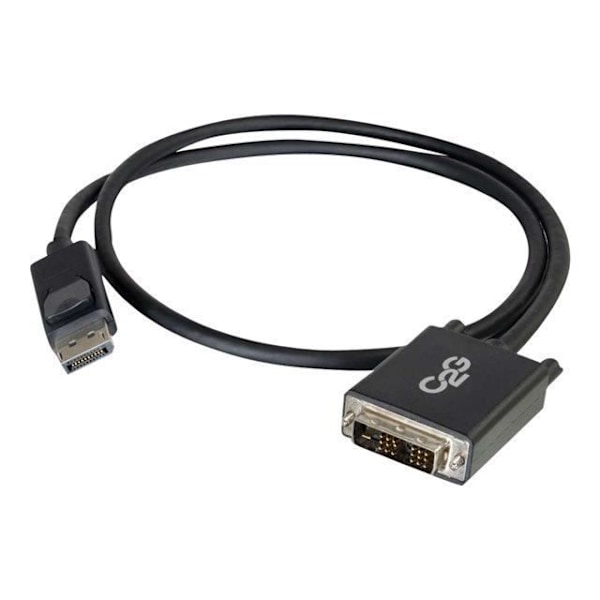 CBL/2M DISPLAYPORT M TILL DVI M BLK