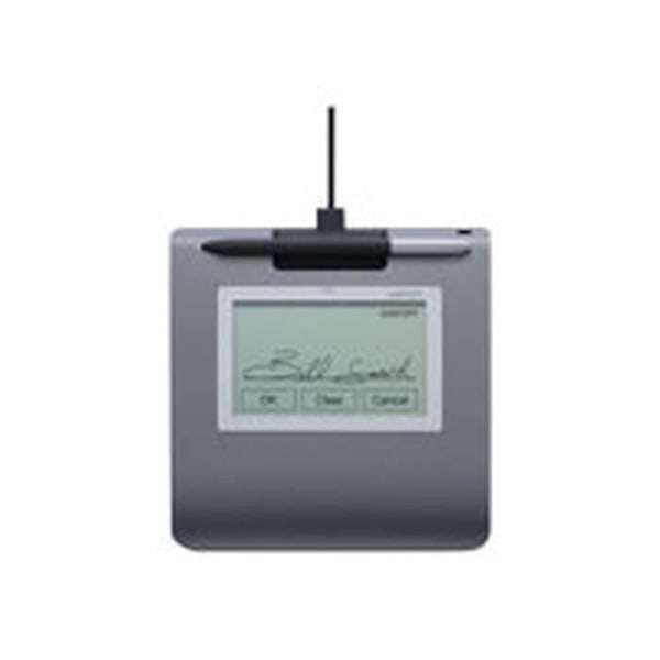 WACOM Signature-pääte LCD-näytöllä STU-430 - 9,6 x 6 cm - sähkömagneettinen - langallinen - USB Harmaa