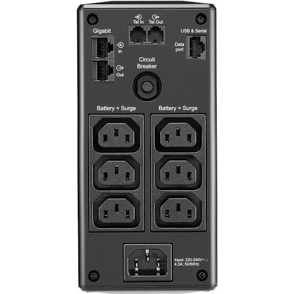 APC - APC Back-UPS Pro BR650MI - UPS - 650VA