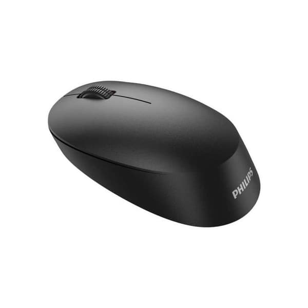 Mus - PHILIPS - SPK7407B/00 - Trådlös RF + Bluetooth - 1600 DPI - Ambidexter - Svart svart
