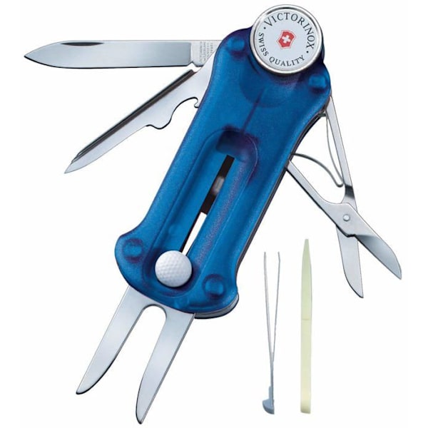 Victorinox - 0.7052.T2 - Golfværktøj, Swiss Pocket Multitool, 10 funktioner, Kuglemærke, Releve Pitch
