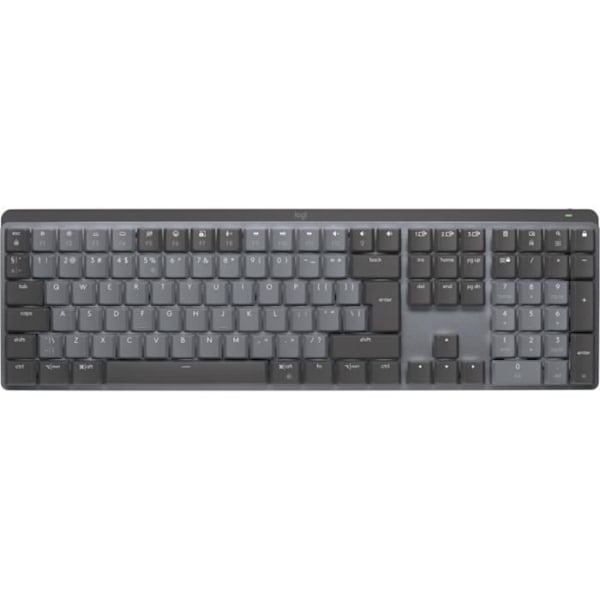 Logitech MX Mechanical näppäimistö RF Langaton + Bluetooth QWERTY Yhdysvallat Kansainvälinen Grafiitti, Harmaa Grafiitti, Harmaa