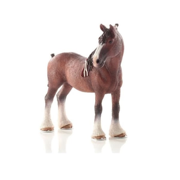 Figuriini - SCHLEICH - Clydesdale ruuna - Keltainen - Farm World - Alkaen 3 vuotta Flerfärgad