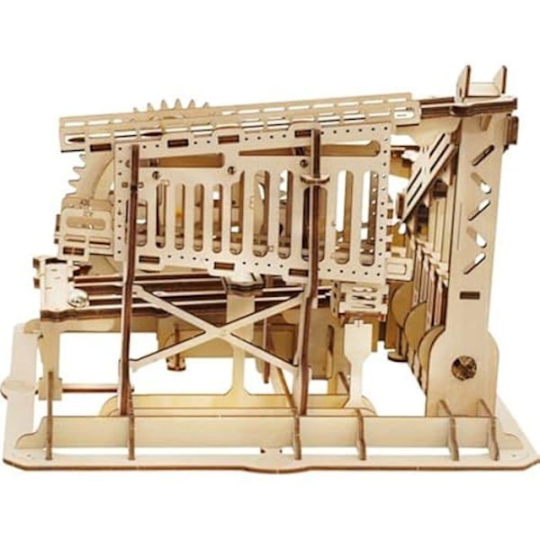 Marmorirata - ROBOTIME - LG502 - 3D-puzzle puusta - Kokoaminen ilman liimaa - 14 vuotta ja yli Træ
