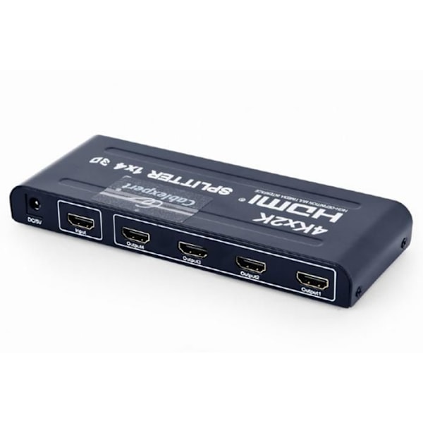 Video/lydsplitter - GEMBIRD - DSP-4PH4-02 - HDCP-kompatibel - 3D-understøttelse - HDTV-understøttelse