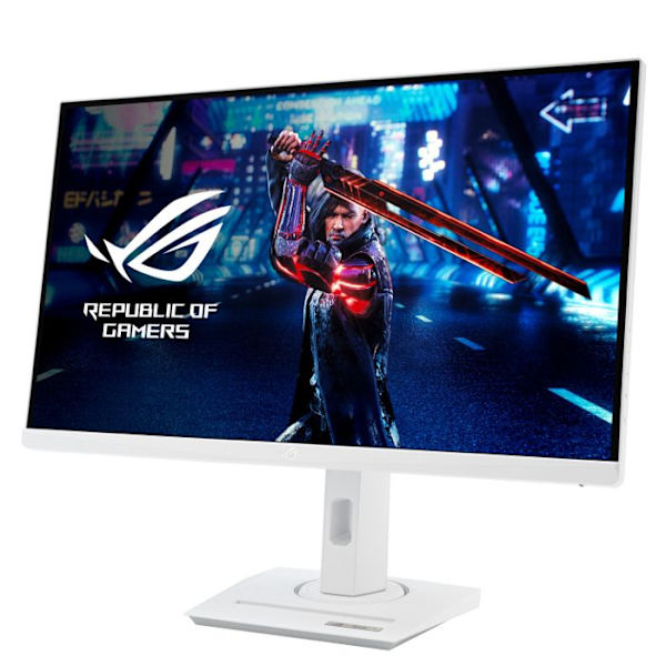 PC Gaming-skærm - ASUS - ROG Strix XG27ACS-W - 2560 x 1440 - 144 Hz - Hvid