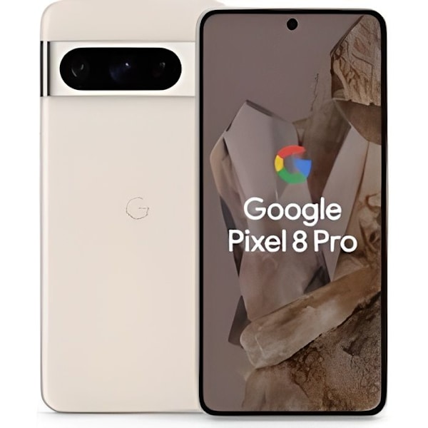 Google Pixel 8 Pro 128 Gt:n posliininen 5G-älypuhelin Porslin