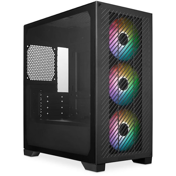 Kotelo - asema Cooler Master PC -komponentille - E301-KGNN-S00 - OBUDOWA Elite 301 () musta