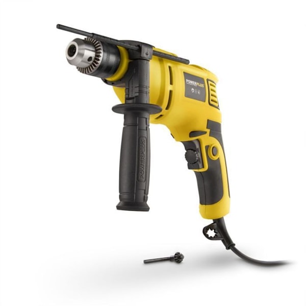 POWERPLUS - Slagbore 650W - 2 funktioner Svart