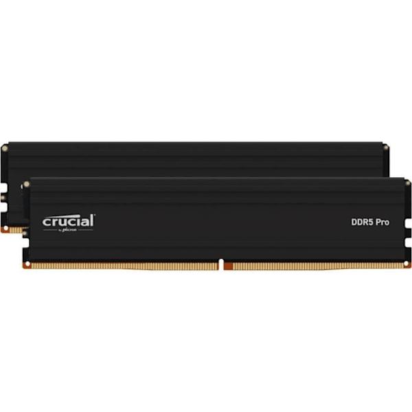 RAM-muisti - CRUCIAL - PRO DDR5 - 32 Gt (2x16 Gt) - DDR5-5600 - UDIMM CL46 (CP2K16G56C46U5)