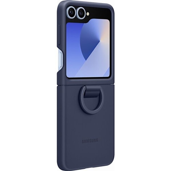 Galaxy Z Flip6 silikonikotelo navy Nattblått