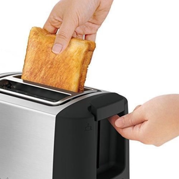 Rist toaster TEFAL TT340830 - 2 skiver - Sort - 850W - Optøsningsfunktion sort