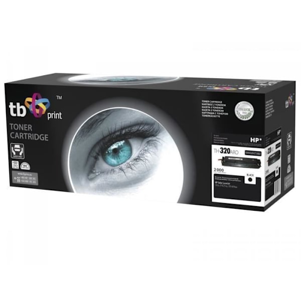Värikasetti - TB Print - TH-320ARO - Musta - 2000 sivua - Siru, uusi OPC - Laser