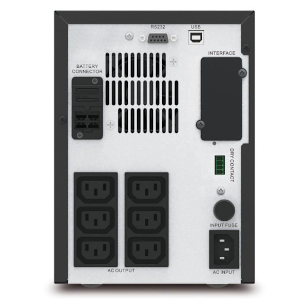 Omformer - APC - Easy UPS SMV - 750VA - 230V - Beskyttelse mod spændingsspidser