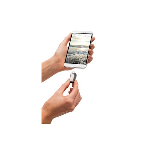 SANDISK Ultra - 256 Gt - USB 3.1 Type-C -avain - Kaksoisliitäntä - Uusin versio