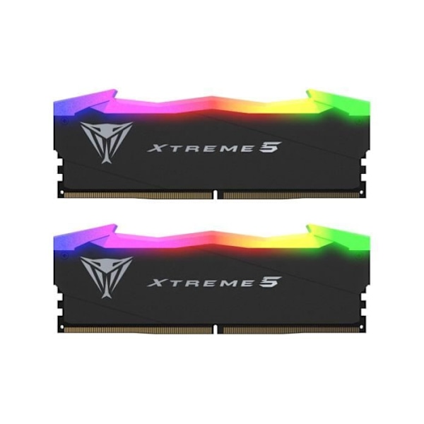 Patriot Viper Xtreme 5 RGB 7600MHz DIMM DDR5 32GB Memory Stick Kit (musta)