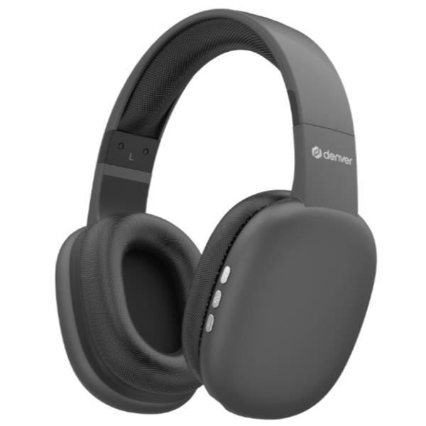 Bluetooth-høretelefoner - Denver - Sort - Trådløs - Telefoni - Indbygget mikrofon Svart
