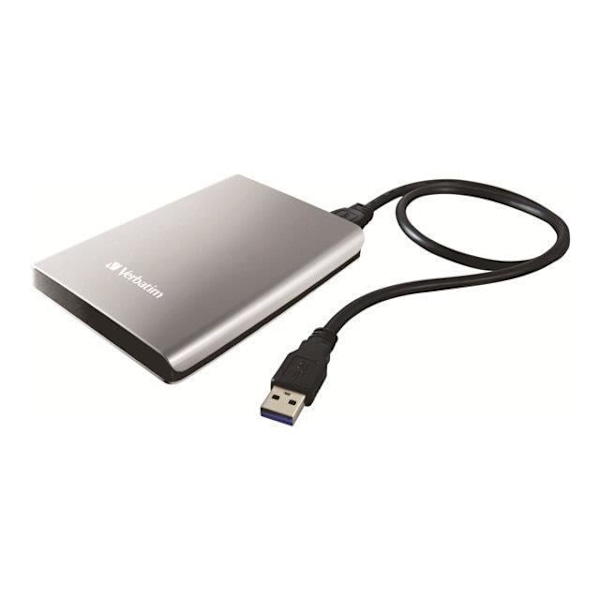 VERBATIM Store'n'Go ulkoinen kiintolevy - 1 Tt - USB 3.0 - 2,5" - Harmaa