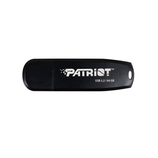 Patriot Hukommelse Patriot Core 64GB Type A USB 3.2 80MB-s czarny - PSF64GXRB3U Sort