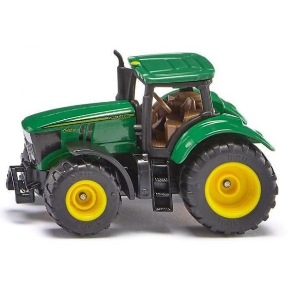 Traktor - Siku - 6215R - Stål - Grøn/Gul - 6,7 cm grøn, gul, sort