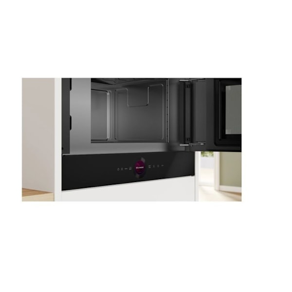 Bosch indbygget solo mikroovn 21l 900w sort - BFR7221B1
