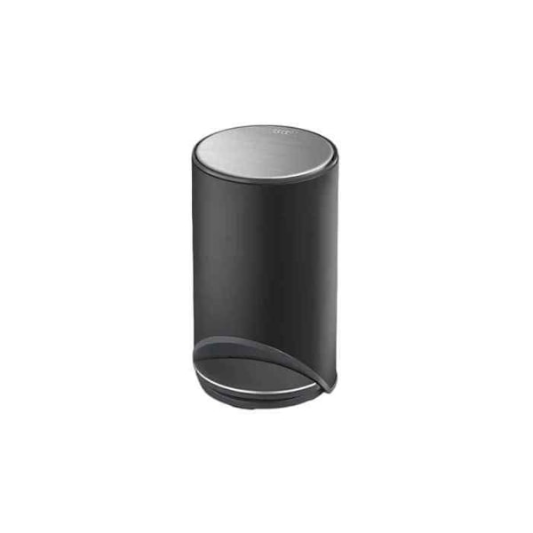 JOSEPH JOSEPH Arc Easy-Push Matte Black Pedal Bin 10L