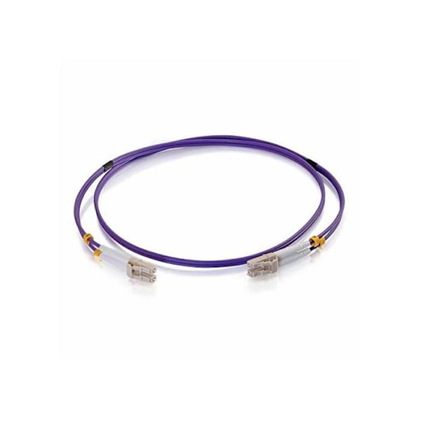 Fiber optic cable - C2G - 81750 - 2 m - OM4 - LC violet