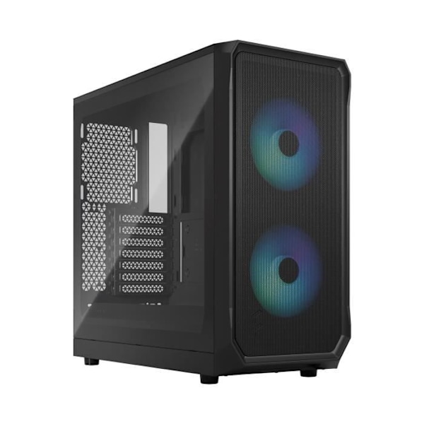 FRACTAL DESIGN Focus 2 RGB Black TG Clear Tint PC-kotelo