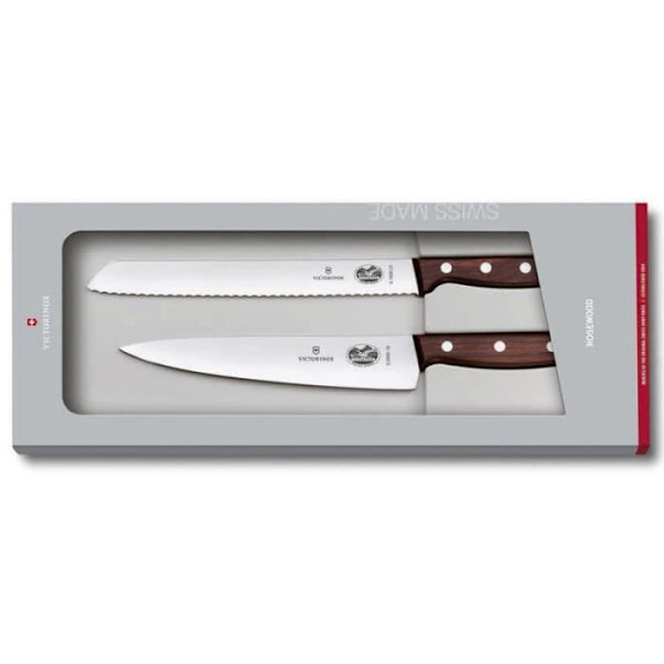 Victorinox palisander, køkkensæt, 2 stk., 5.1020.21G