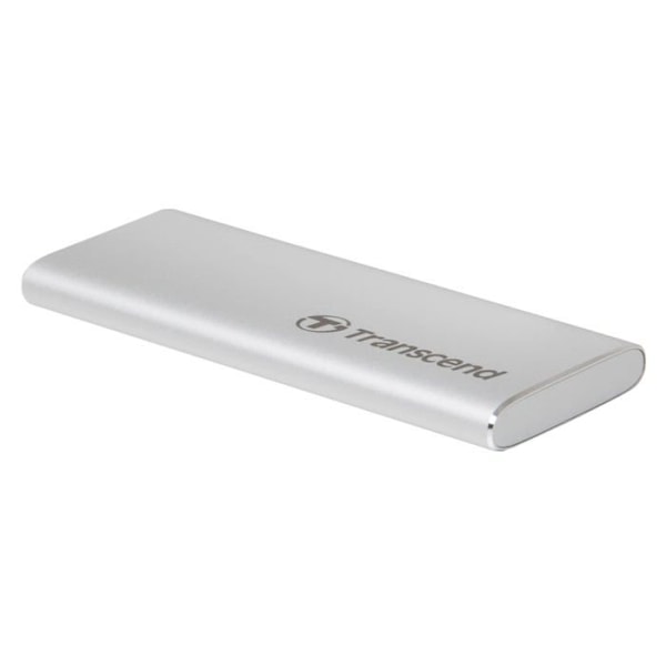 Transcend ESD260C 500 Gt SSD ulkoinen kiintolevy USB-C®, USB-A hopea TS500GESD260C