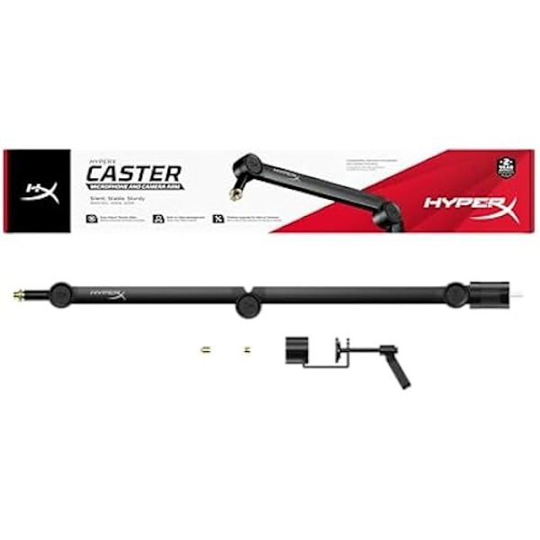 HyperX-mikrofon- og webcamstativ
