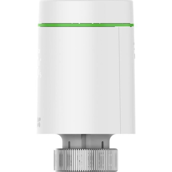 Termostat - EZVIZ - T55 - Tilsluttede termostatventiler - Zigbee - Temperaturstyring - Børnesikring hvid