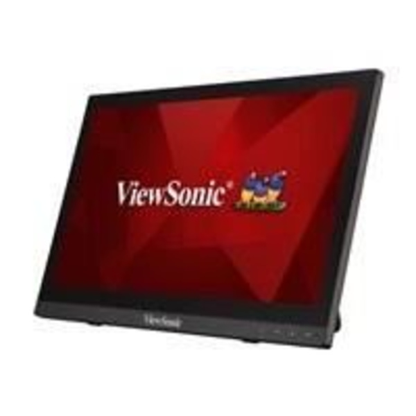 VIEWSONIC TD1630-3 LCD berøringsskærm - 39,6 cm (15,6") - 16:9 12 ms - Multi-touch skærm