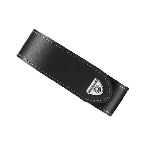 Musta nahkakotelo - VICTORINOX - RANGERGRIP 74 - Taipuva - Unisex - Ilman sulkemista sort