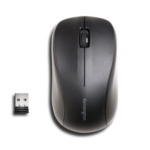 Optisk mus - KENSINGTON EASTSIDE - Radiofrekvens - USB - 3 knapp(ar) - Svart - Trådlös Svart