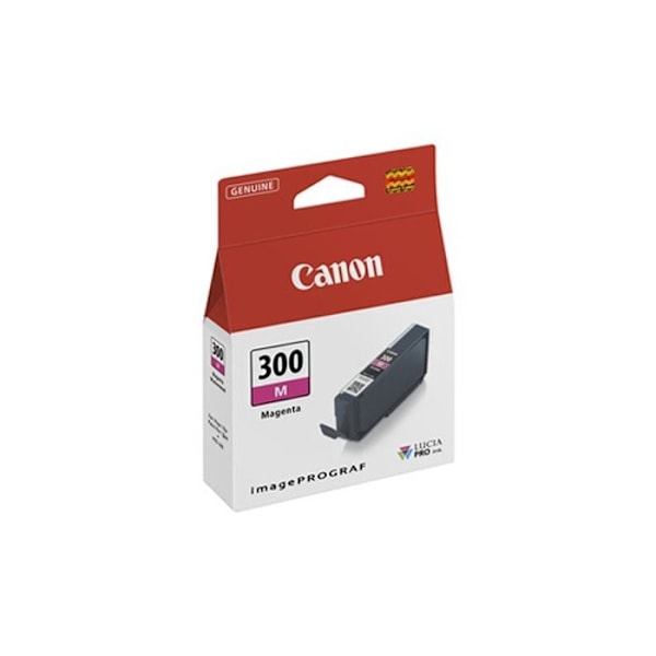 Inkkukartoitus - CANON - PFI-300 - Punainen - Magenta - Inkjets