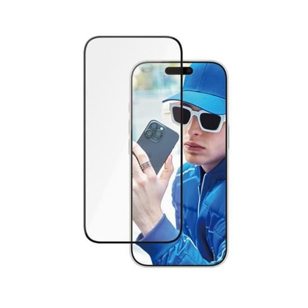 Skärmskydd - PANZER GLASS - iPhone 16 Pro - Oléofobisk - Repbeständig - Vitrokeramik Transparent
