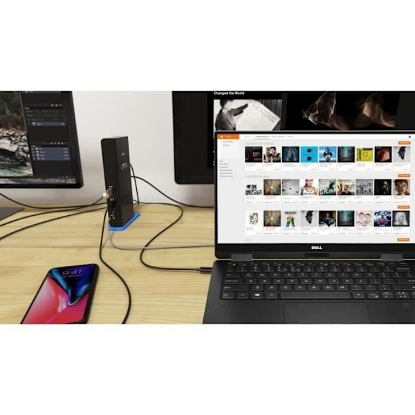 i-tec - USB 3.0/USB-C Universal dockningsstation för bärbar dator