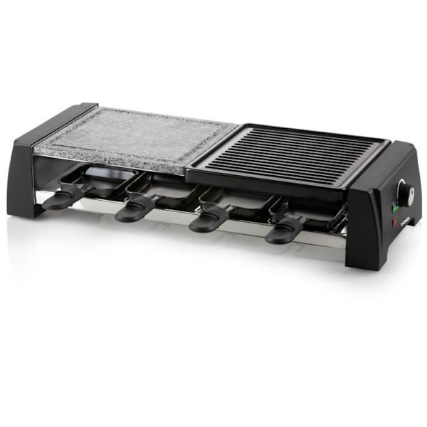 Raclette - Grill - DOMO kogesten - 8 personer DO9190G sort