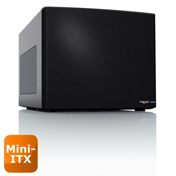 FRACTAL DESIGN Node 304 PC CASE - Sort - ATX-format (FD-CA-NODE-304-BL) Sort