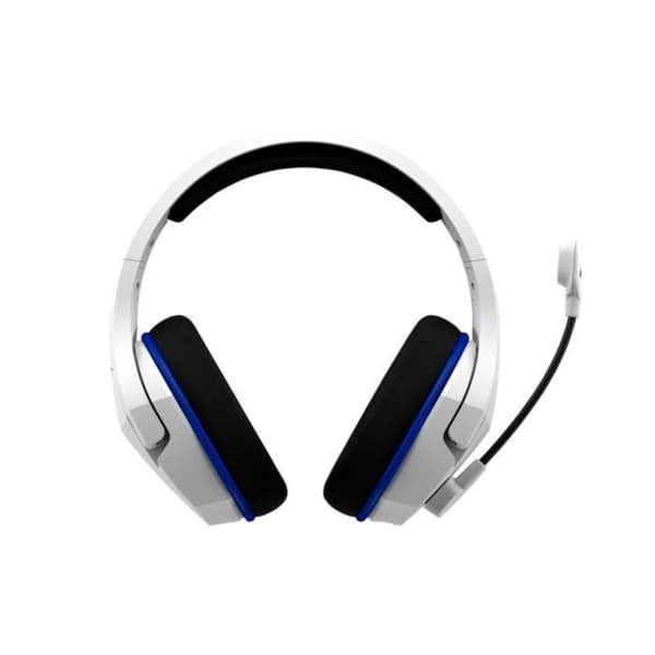 Hörlurar - HyperX - Cloud Stinger Plus - Trådlös - Kompatibel med PS5 PS4 - Blå Vit Blå vit