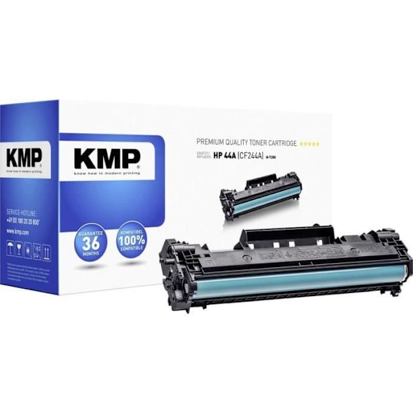 KMP Toner för HP Pro M14 - Ersätter HP 44A, CF244A - Svart 1000 sidor