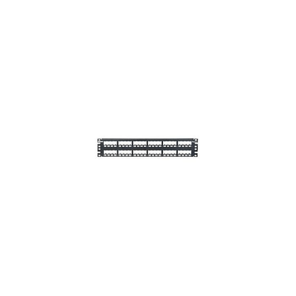 Fördelningspanel - PANDUIT - 48 portar - Metall - 2U - Inomhus