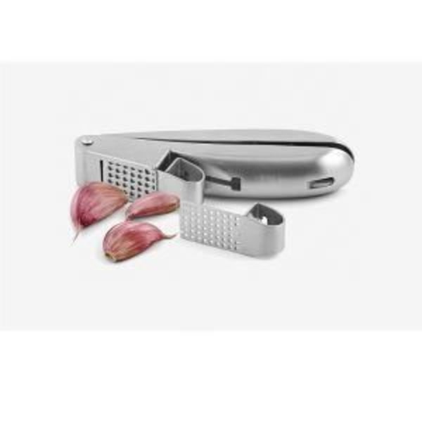 Presse Ail - WEIS - Inox - 2 Indsatser - Kompatibel med Opvaskemaskine - Massivt Design